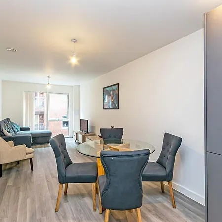 Contemporary 2 Bed Apartment In Central Manchester Exterior foto