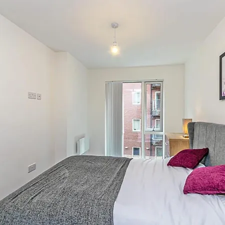 Contemporary 2 Bed Apartment In Central Manchester Exterior foto