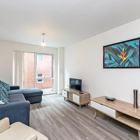 Contemporary 2 Bed Apartment In Central Manchester Exterior foto