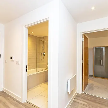 Contemporary 2 Bed Apartment In Central Manchester Exterior foto
